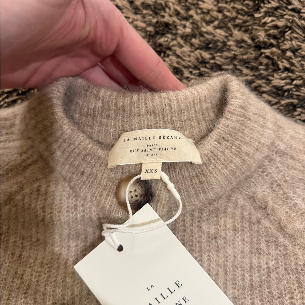 NWT Sezane Sweater size XXS - Picture 2 of 3